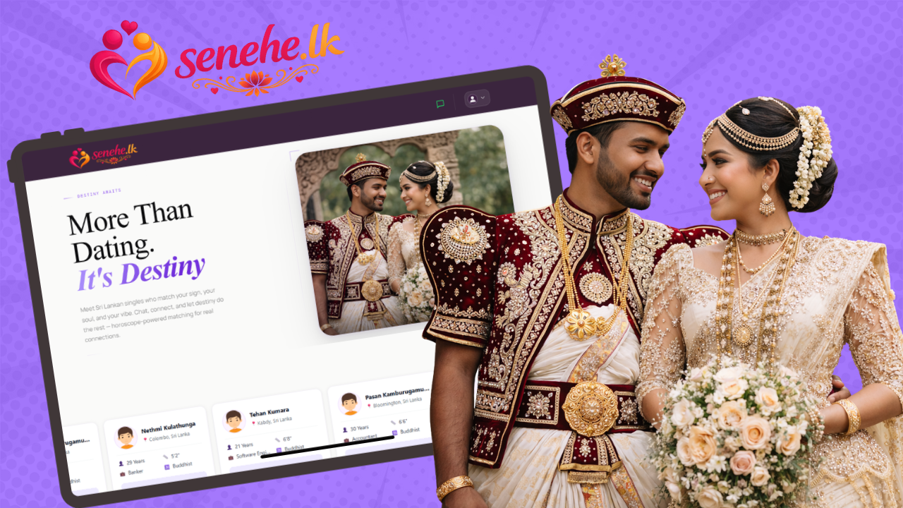 Senehe.lk — Sri Lankan Matrimony & Horoscope Matching Platform